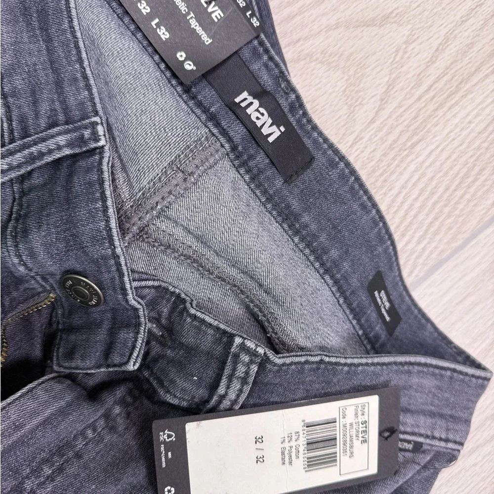 StitchFix Mavi Men's Steve Athletic‎ Tapered Relaxed Fit Jeans